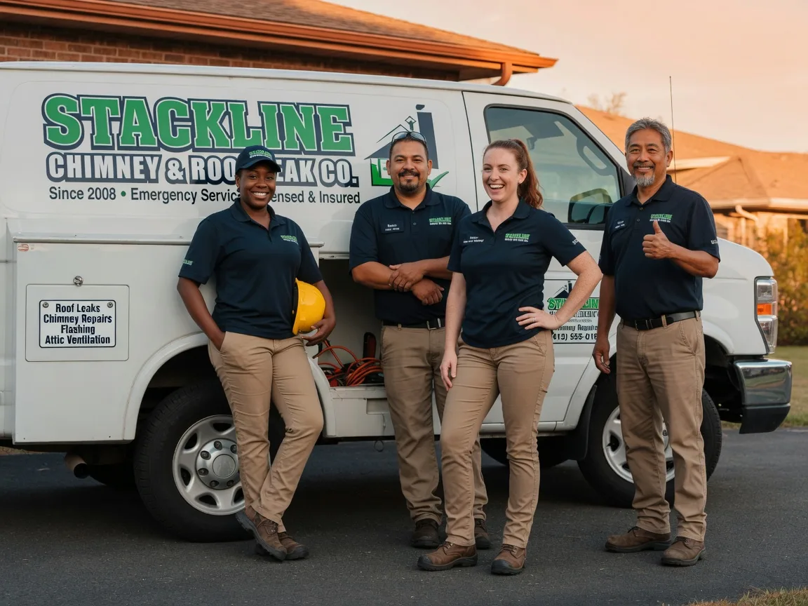 Chimney flashing repair company in Imperial, TX